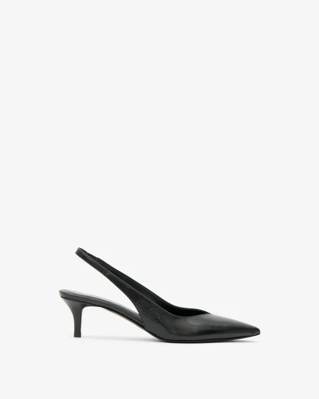 Isabel Marant Padim escarpins noir 38 cuir talon 5 cm