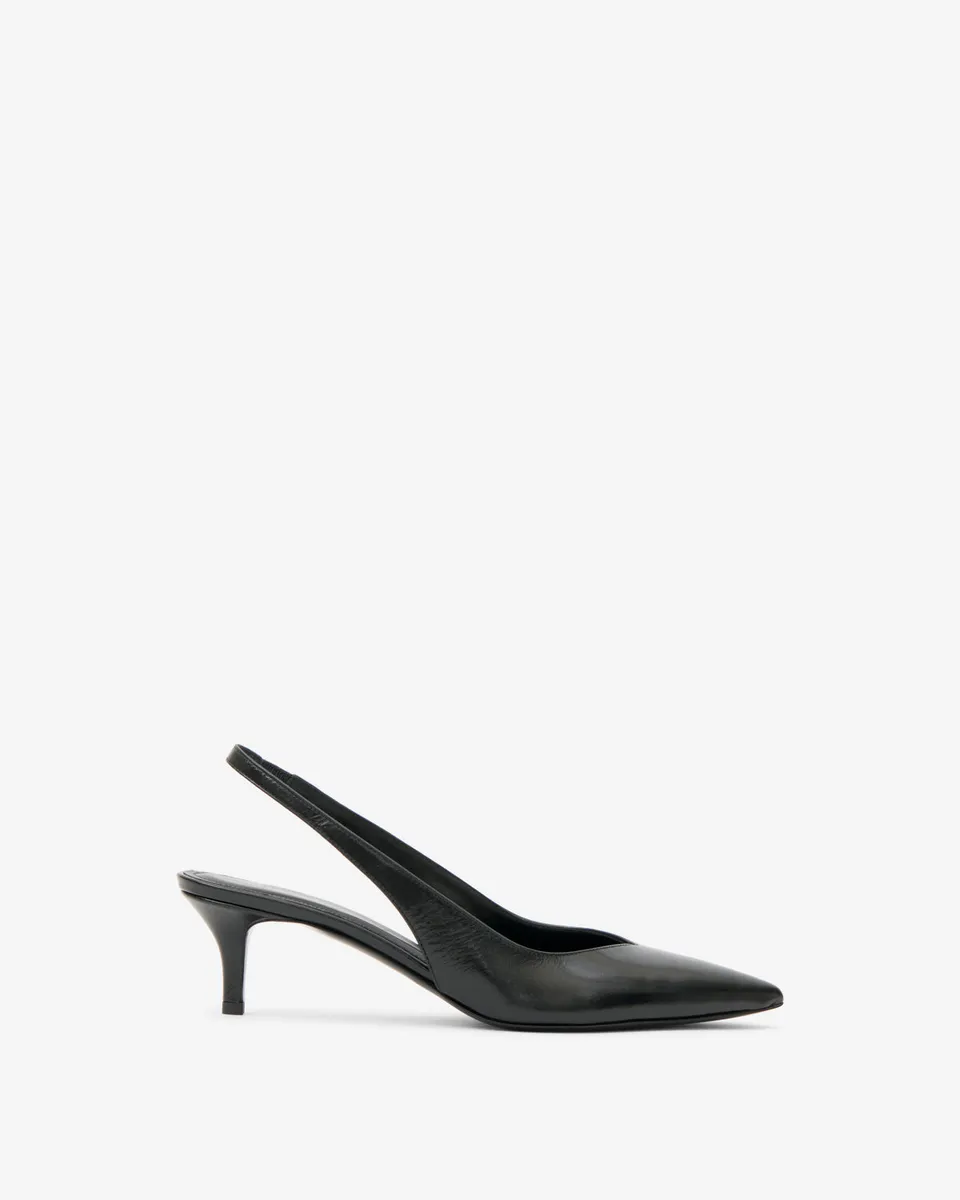 Isabel Marant Padim escarpins noir 38 cuir talon 5 cm