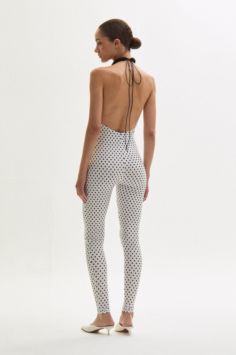 ATU Body Couture Teardrop combinaison blanche motif larmes S