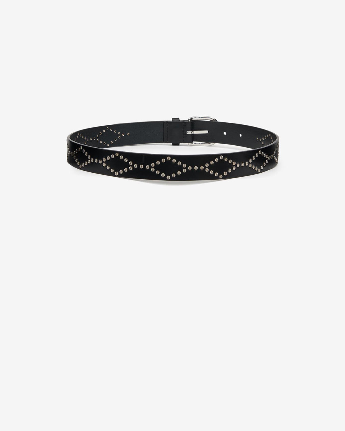 Isabel Marant Liliana CE227BFA ceinture cuir noir 3 cm