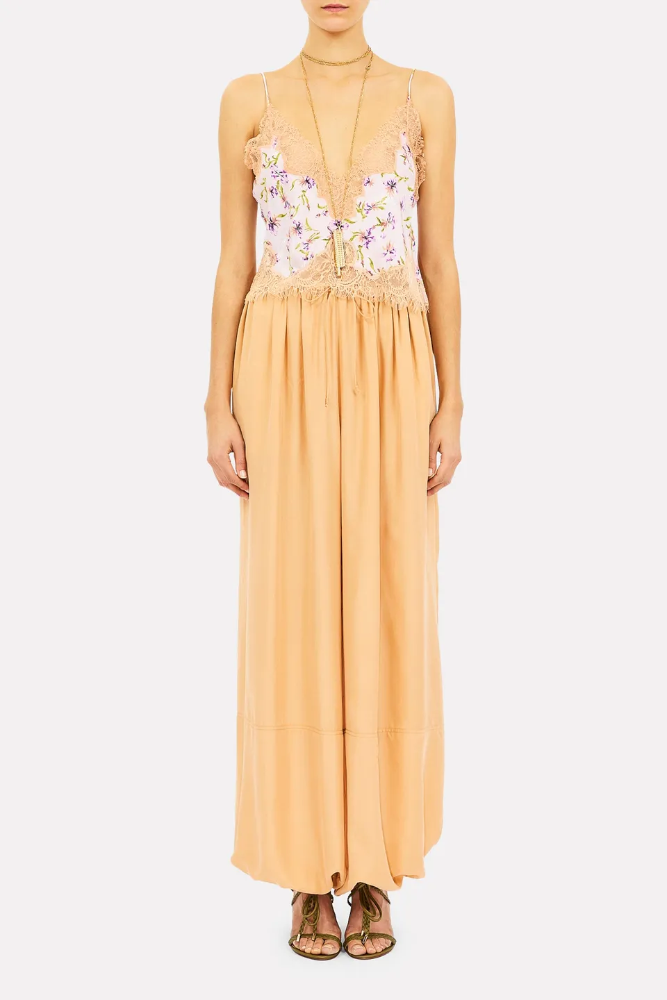 Ulla Johnson Rosen Cinched Pant pantalon Fawn soie
