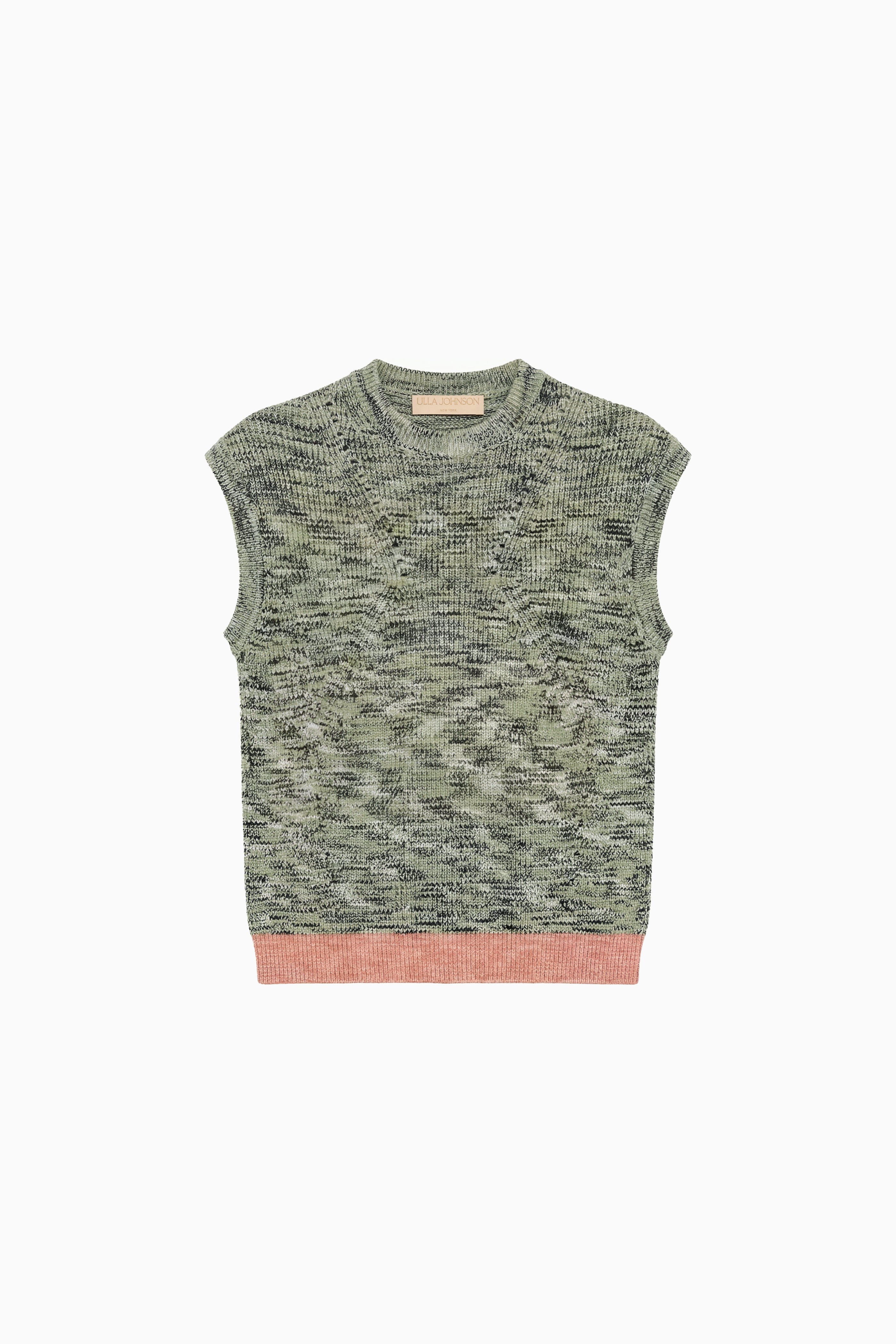 Ulla Johnson Margot top maille piedstone coton