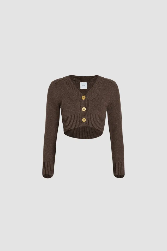 Patou KN2038064807C gilet laine clove court