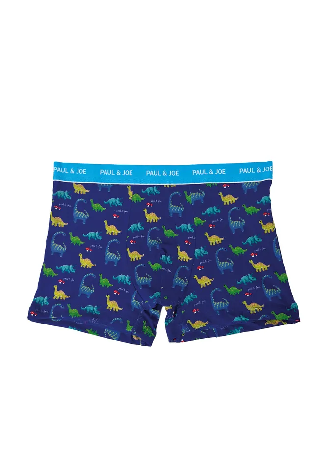 Paul & Joe Boxer dinosaure bleu coton taille M