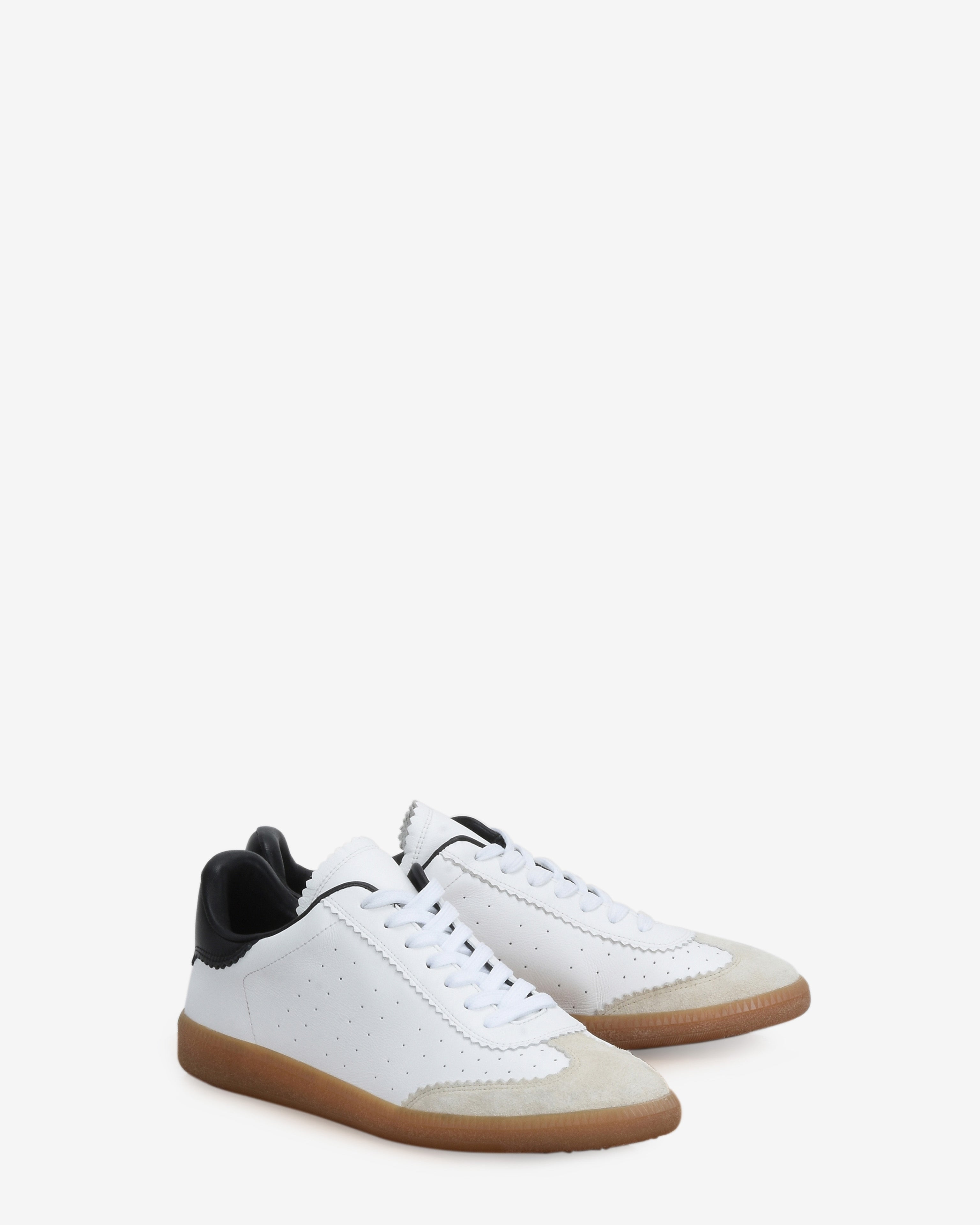 Isabel Marant Bryce BK0014FA baskets cuir blanc basses