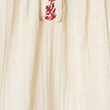 Isabel Marant Juline top blouse coton beige rouge