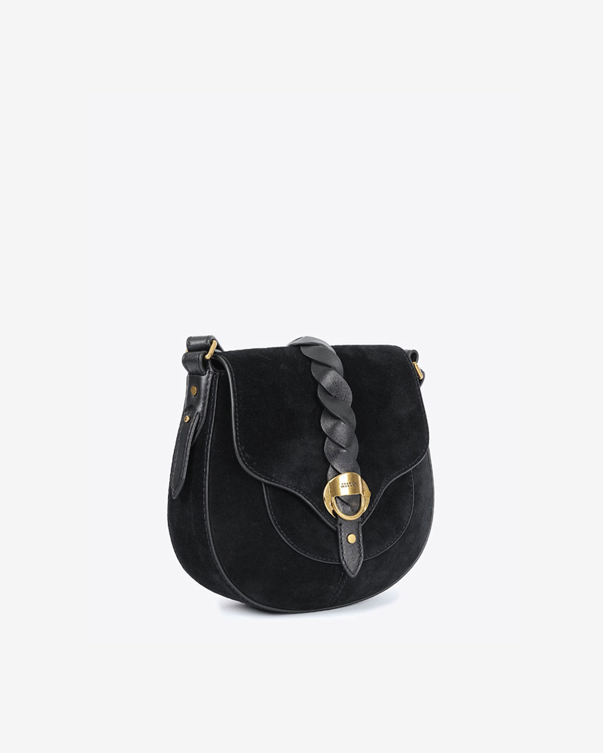 Isabel Marant Altay Small sac bandoulière noir cuir 23 cm