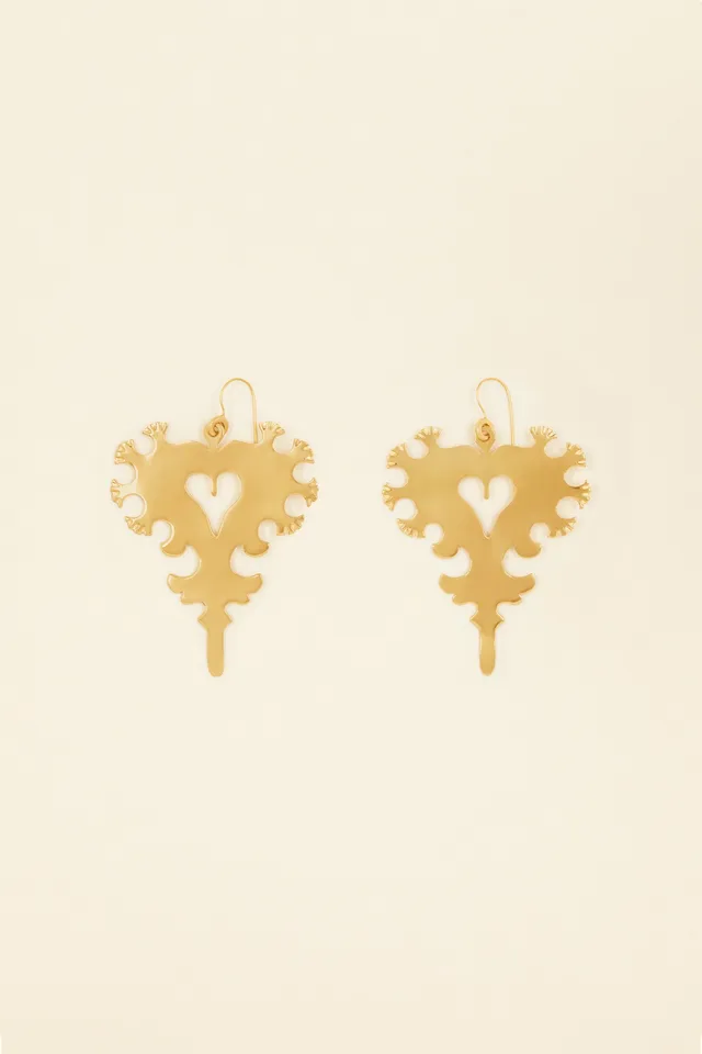 Patou JW047 boucles Arlésienne Gold laiton