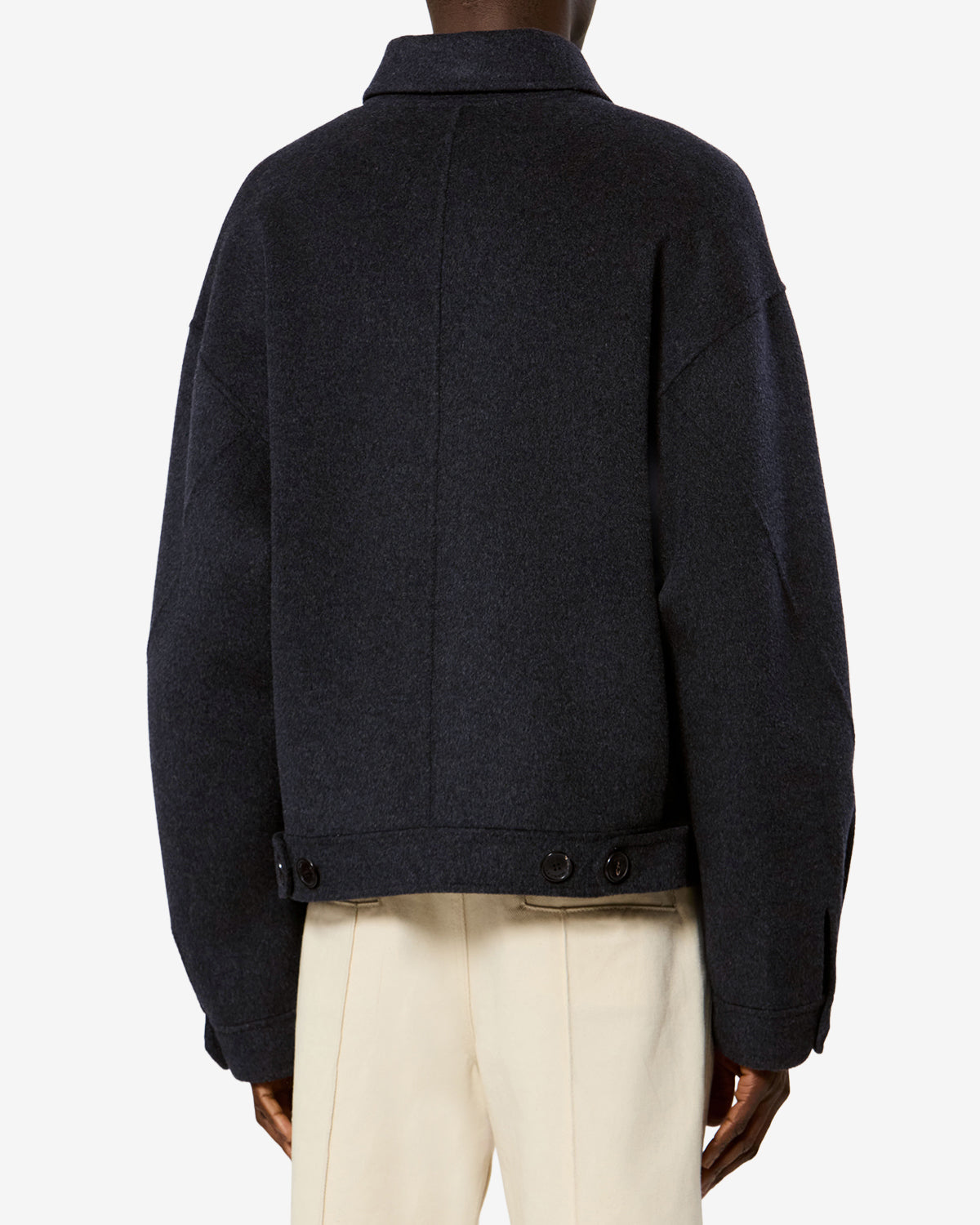 Isabel Marant Casper Veste Laine anthracite