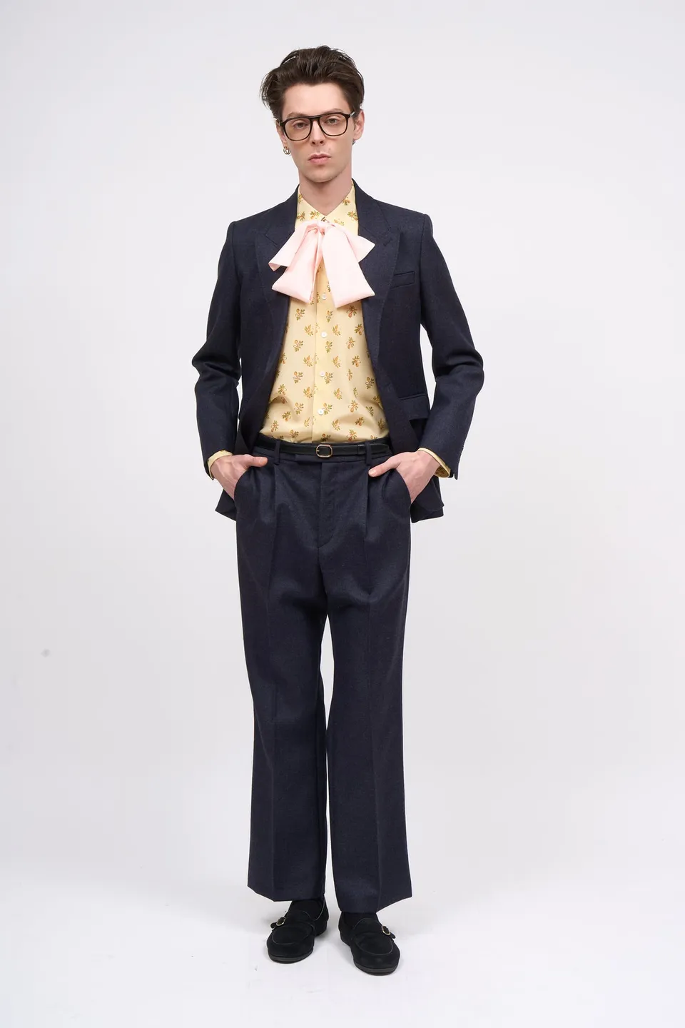 Paul & Joe Benoit veste twill laine coupe droite