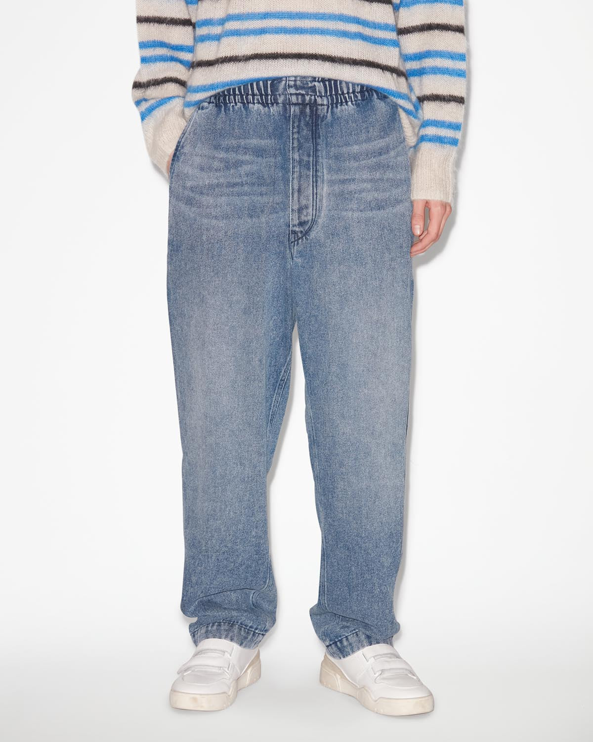 Isabel Marant Timeo jean fluide bleu clair regular