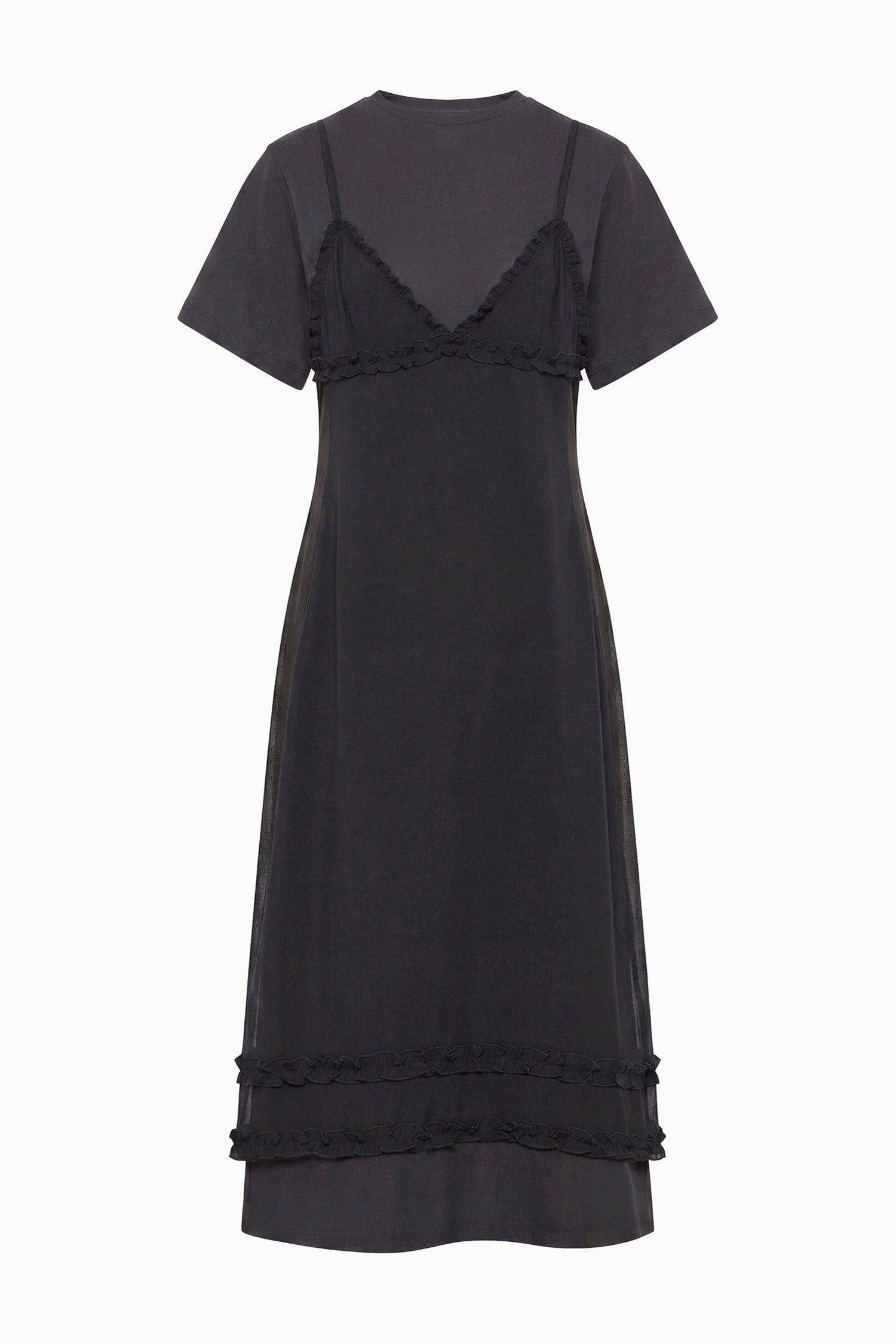 Ulla Johnson Tallis robe coton Noir