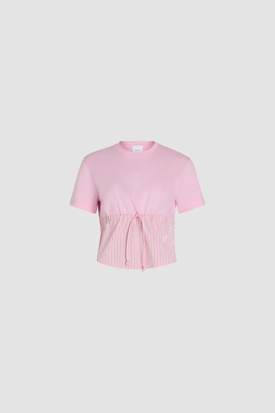 Patou Hybrid JE138 t-shirt coton rose Primrose
