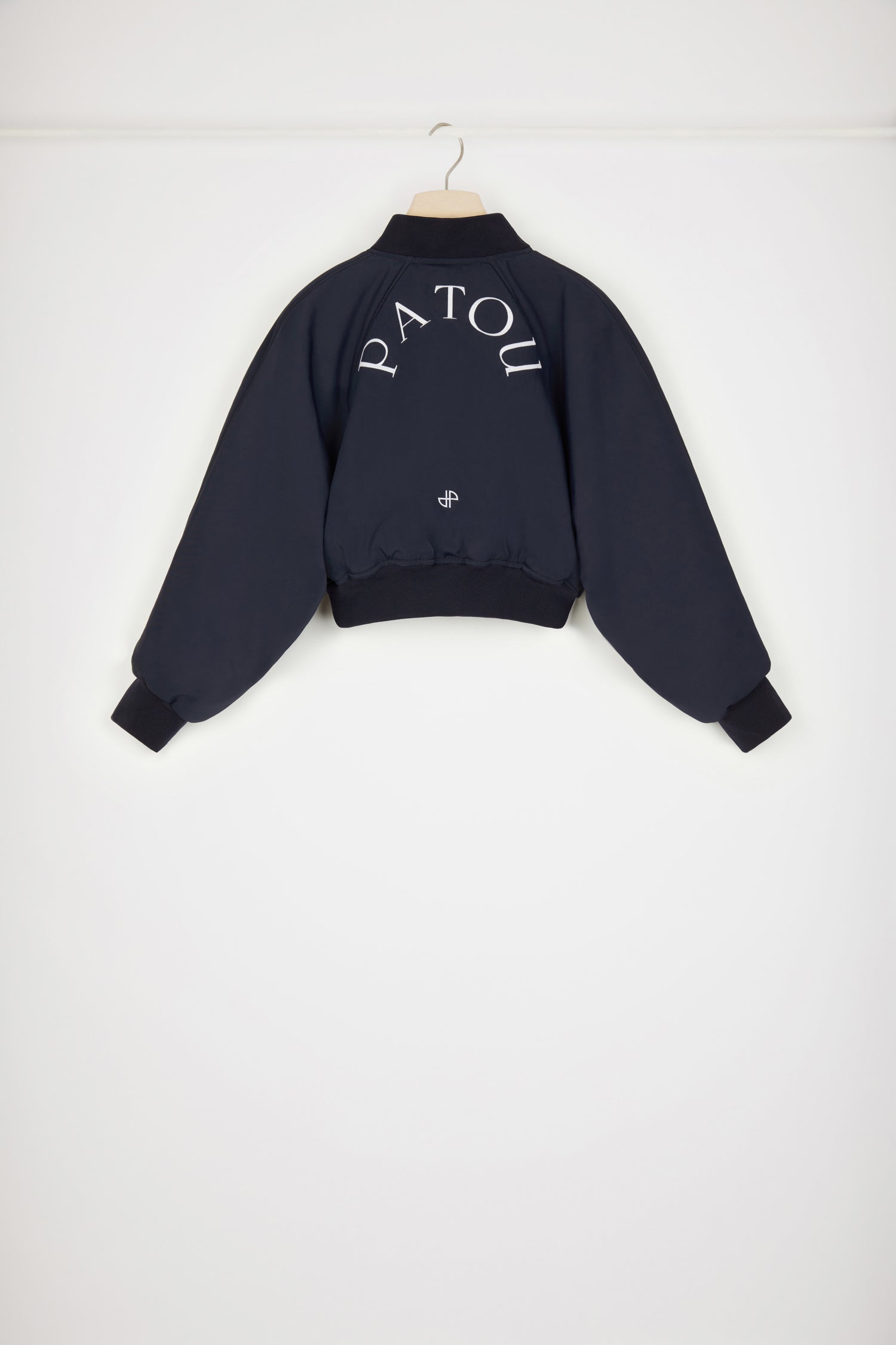 Patou Veste bomber OU020 nylon recyclé bleu nuit
