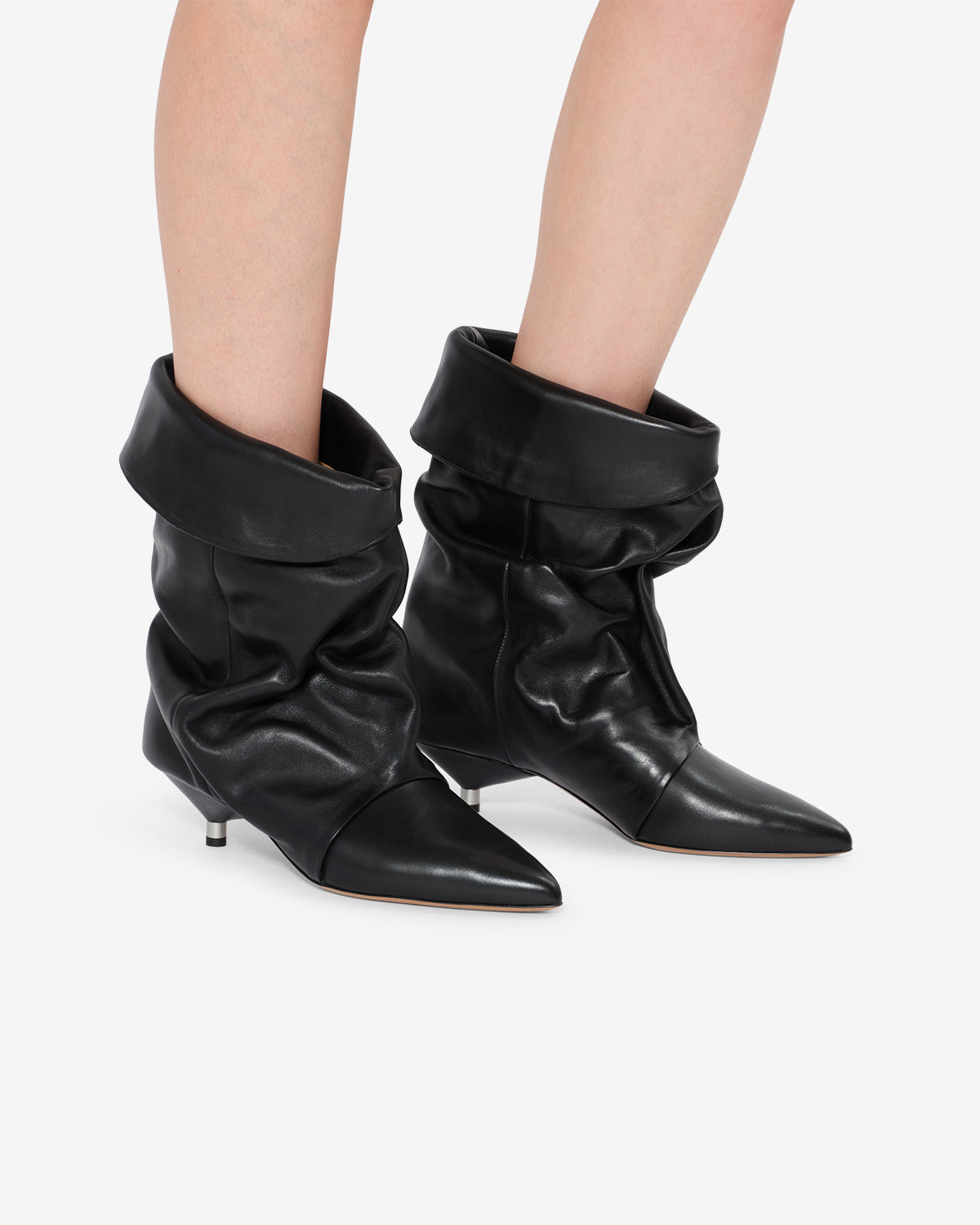 Isabel Marant Edrik BO0120FA bottines cuir noir