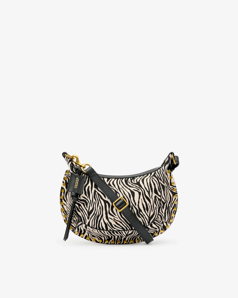 Isabel Marant Oskan Moon PP0003FA-D4C20M sac zèbre cuir