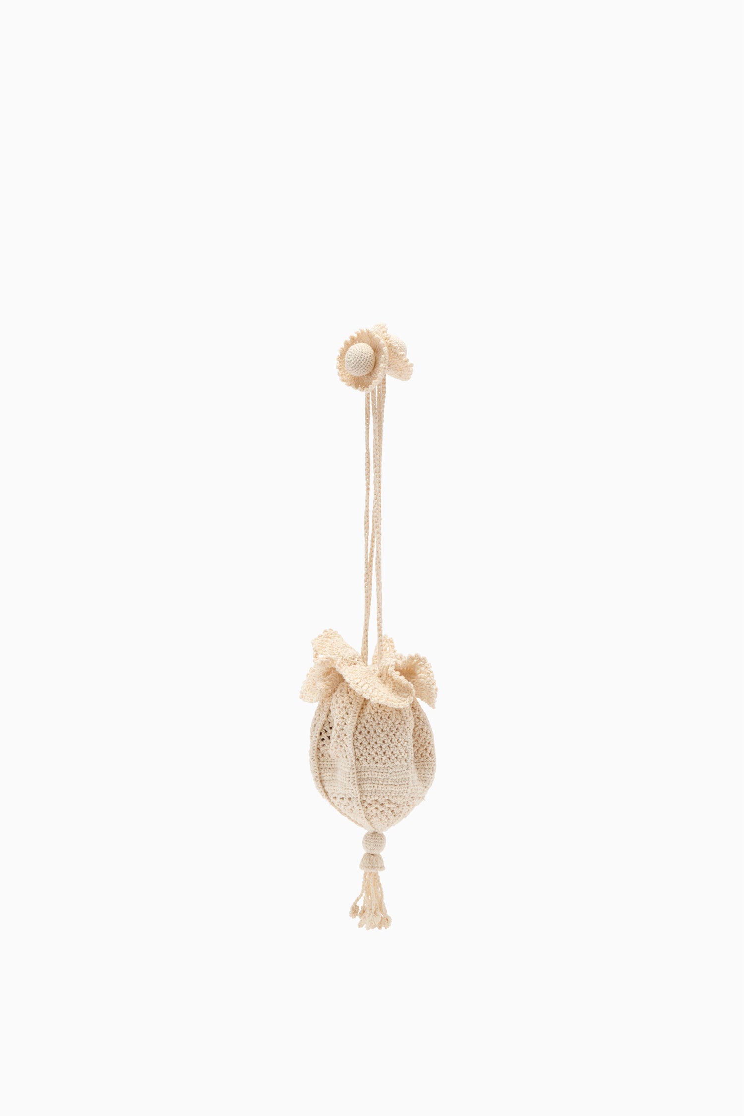 Ulla Johnson Mermaid PF261199 pochette crochet Natural coton