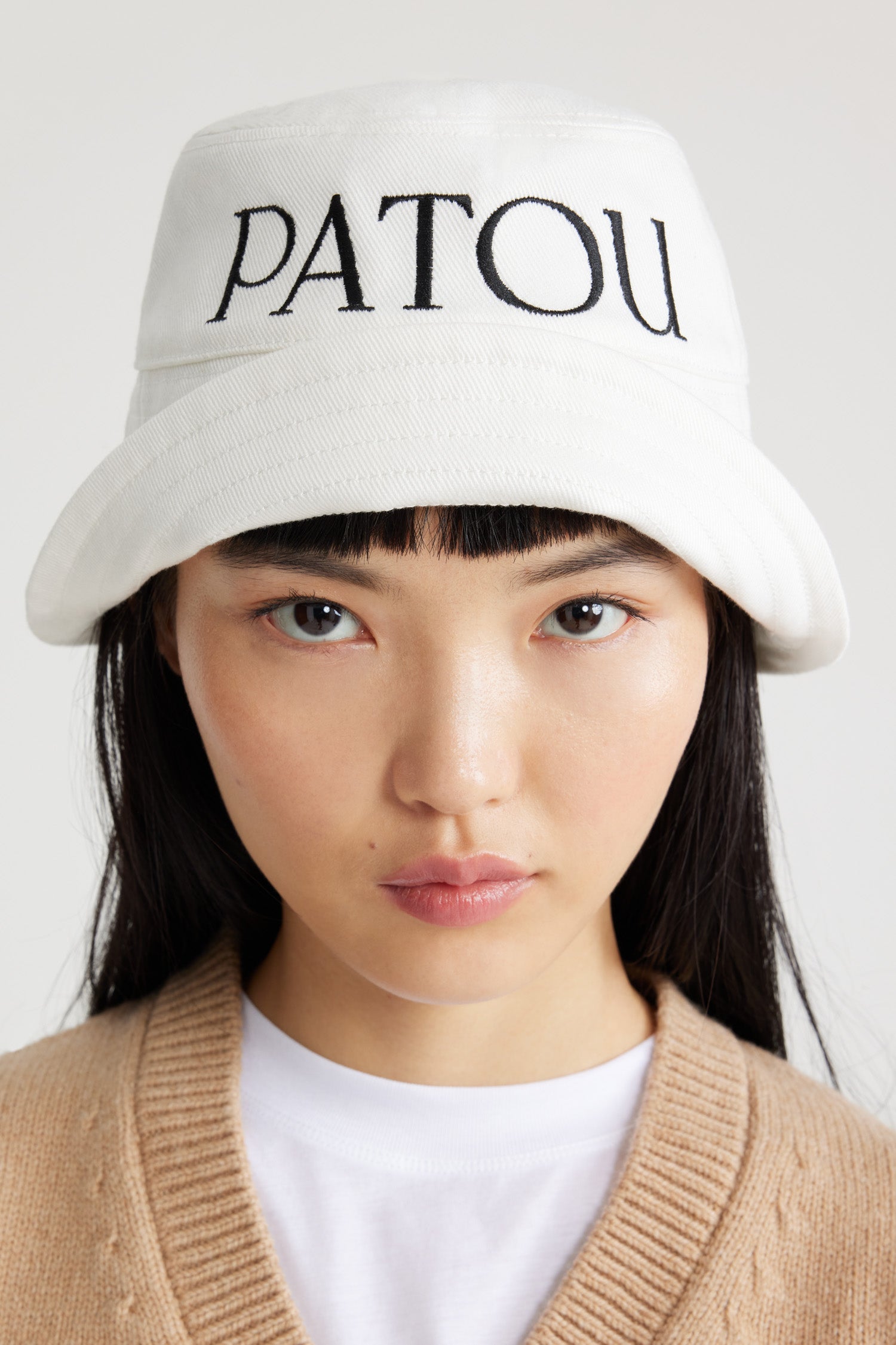 Patou Accessories H22AC0270132001W bob coton blanc S