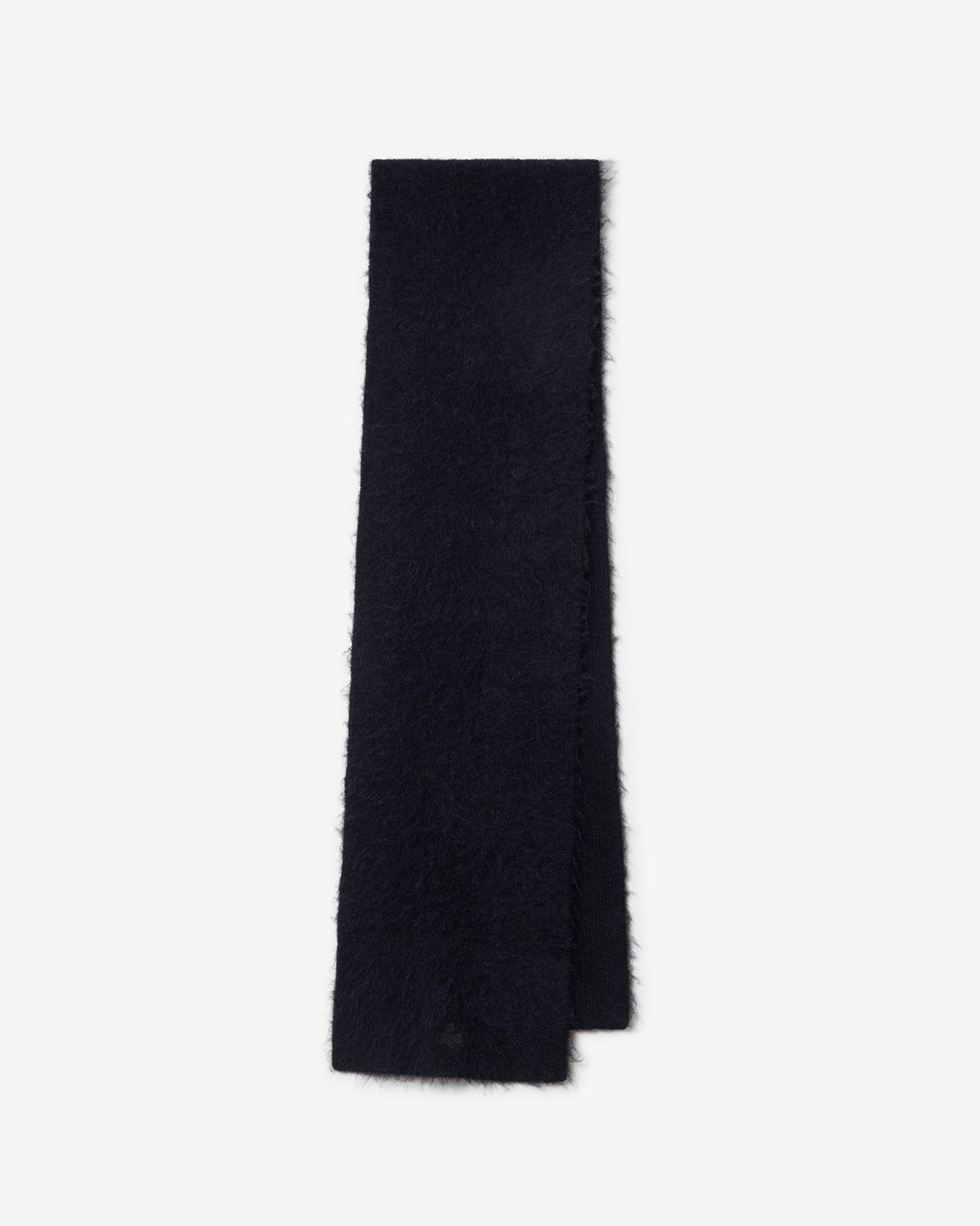 Isabel Marant Peliz écharpe noir baby alpaga 192 x 25 cm