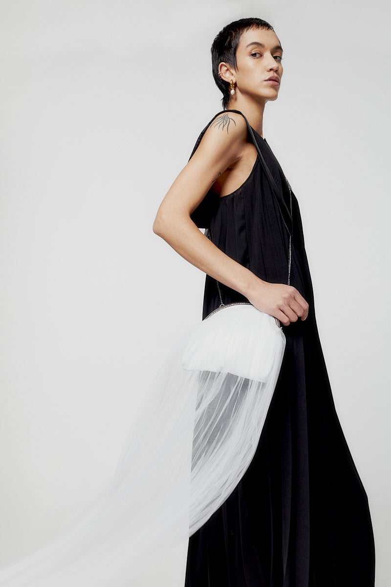 ATU Body Couture Shooting Star mini sac tulle coton blanc