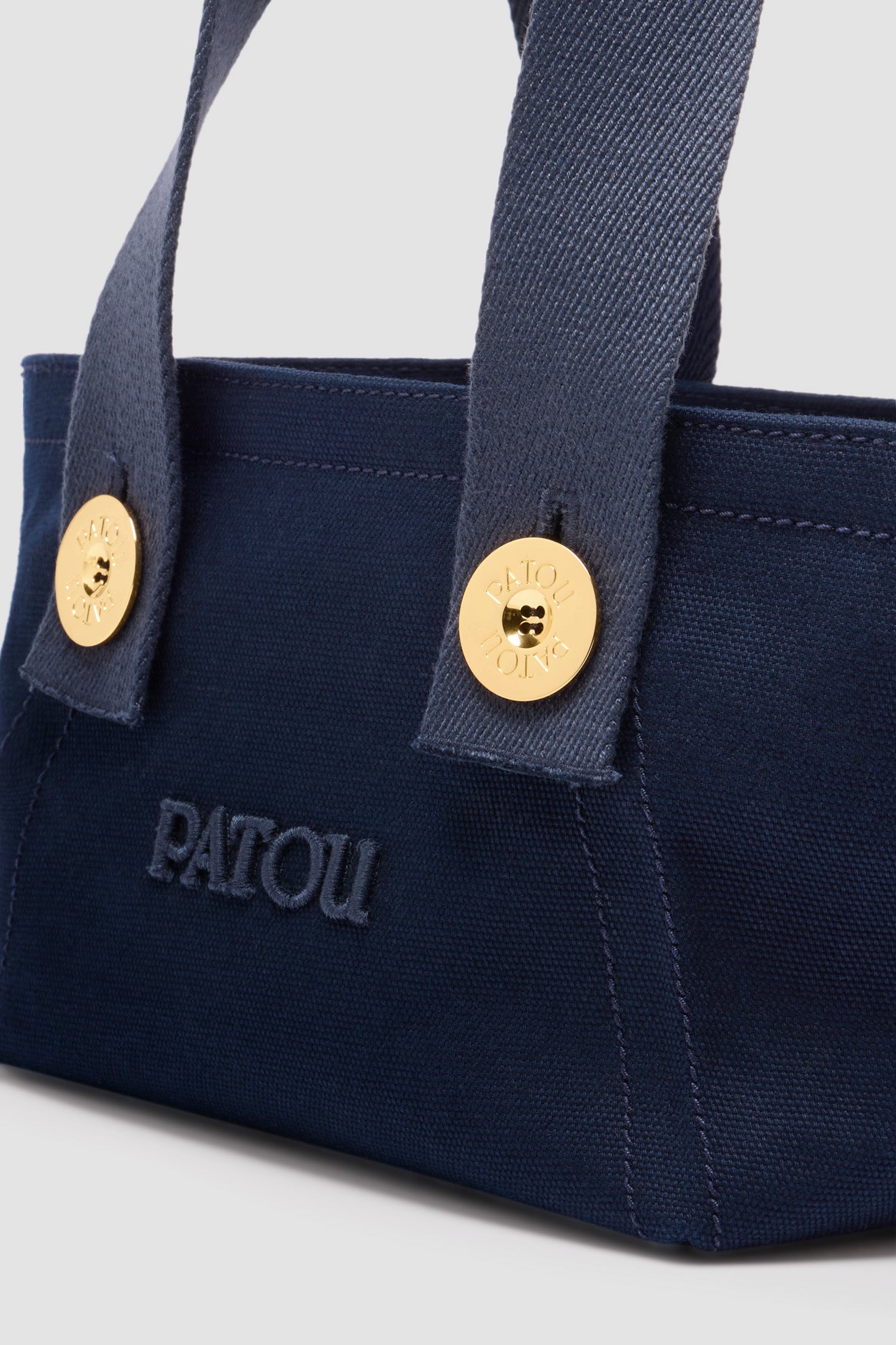 Patou Bags AC0900076699N tote trapèze toile Navy TU