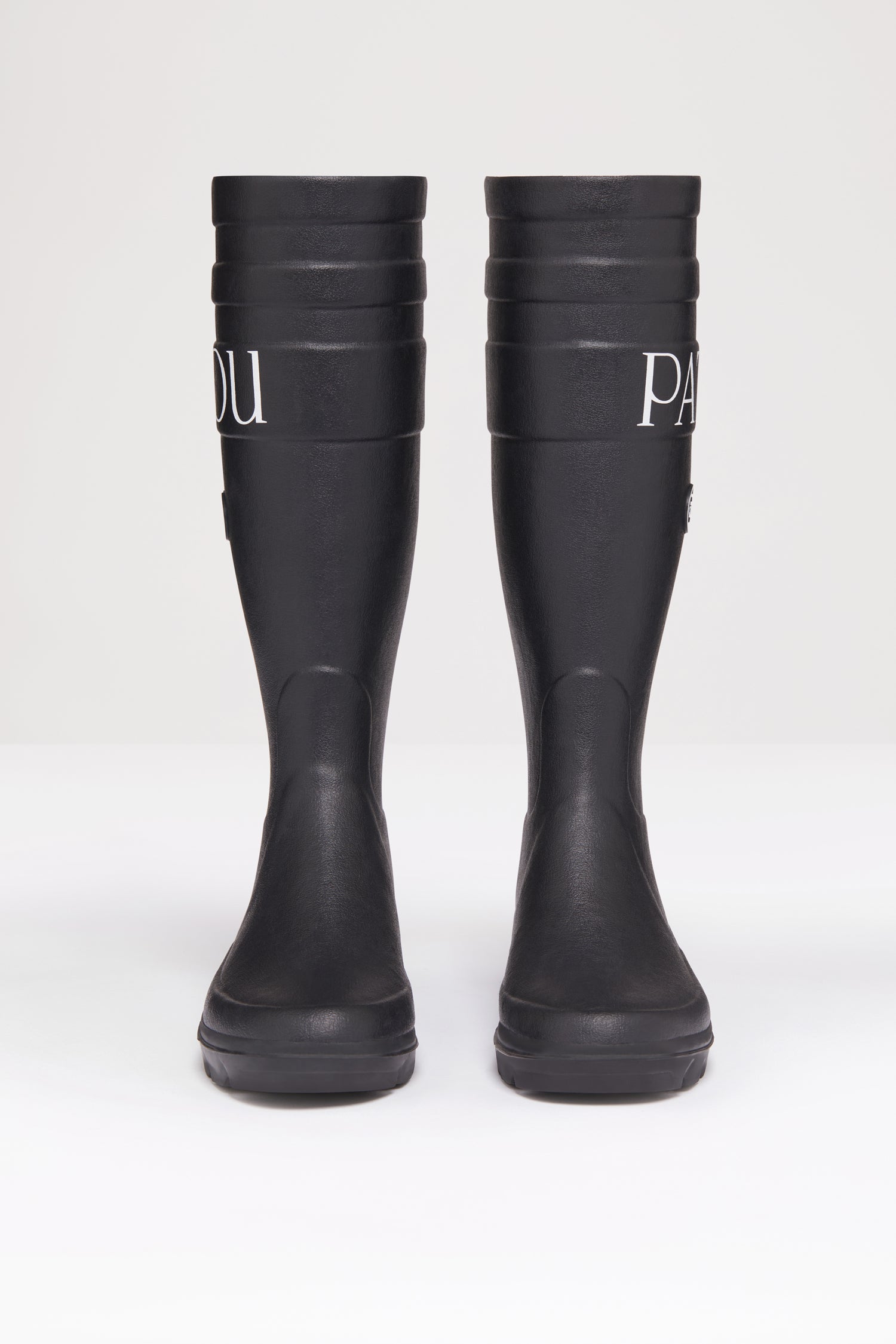 Patou Footwear bottes H22FO0090131999B noir caoutchouc
