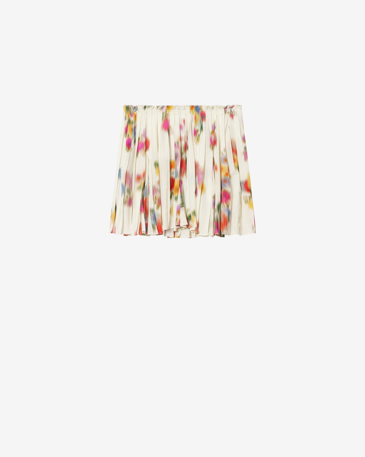 Isabel Marant Livy JU0497FA jupe plissée écru fleurs
