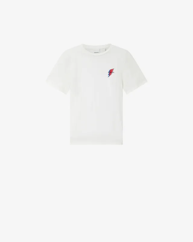 Isabel Marant Honore t-shirt écru coton éclair