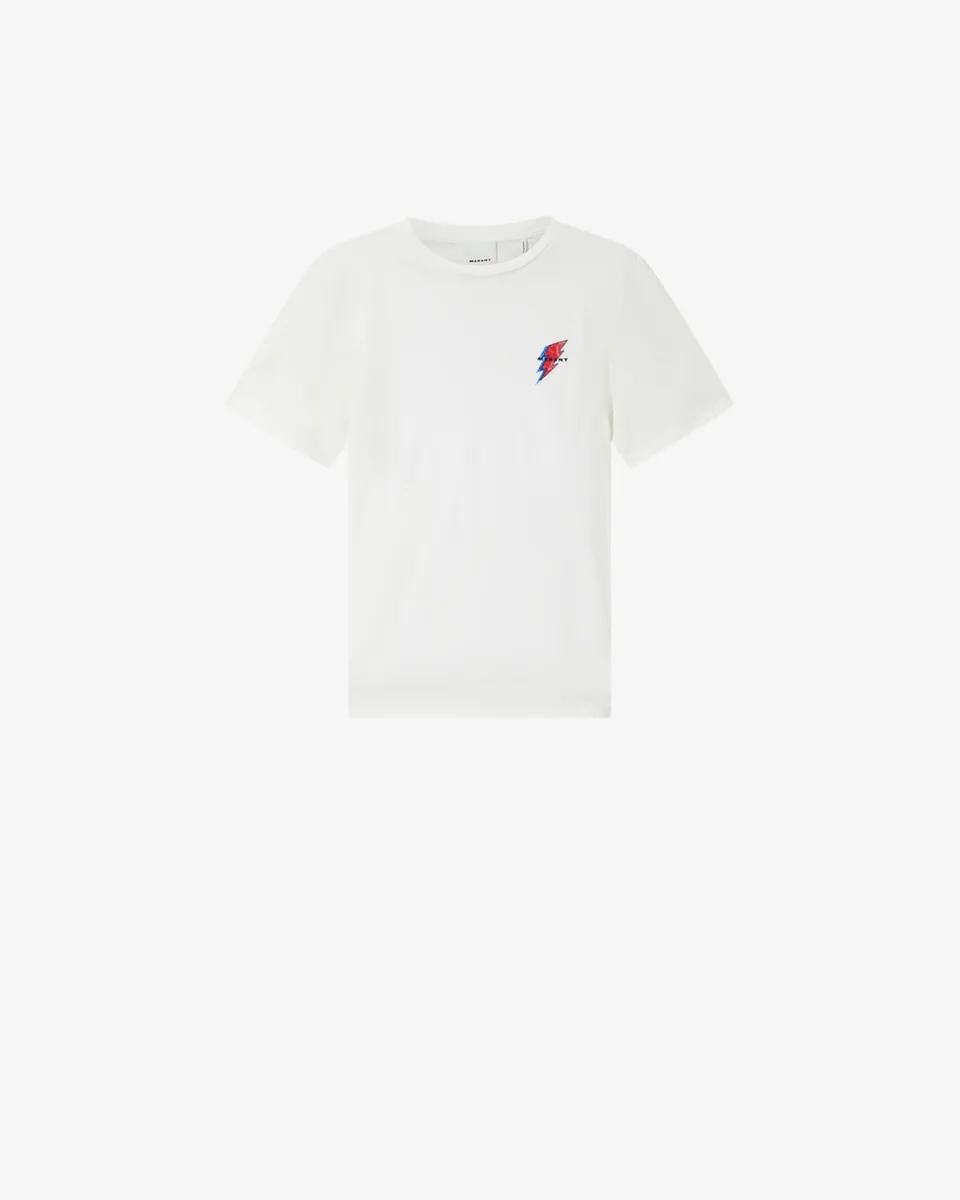 Isabel Marant Honore t-shirt écru coton éclair