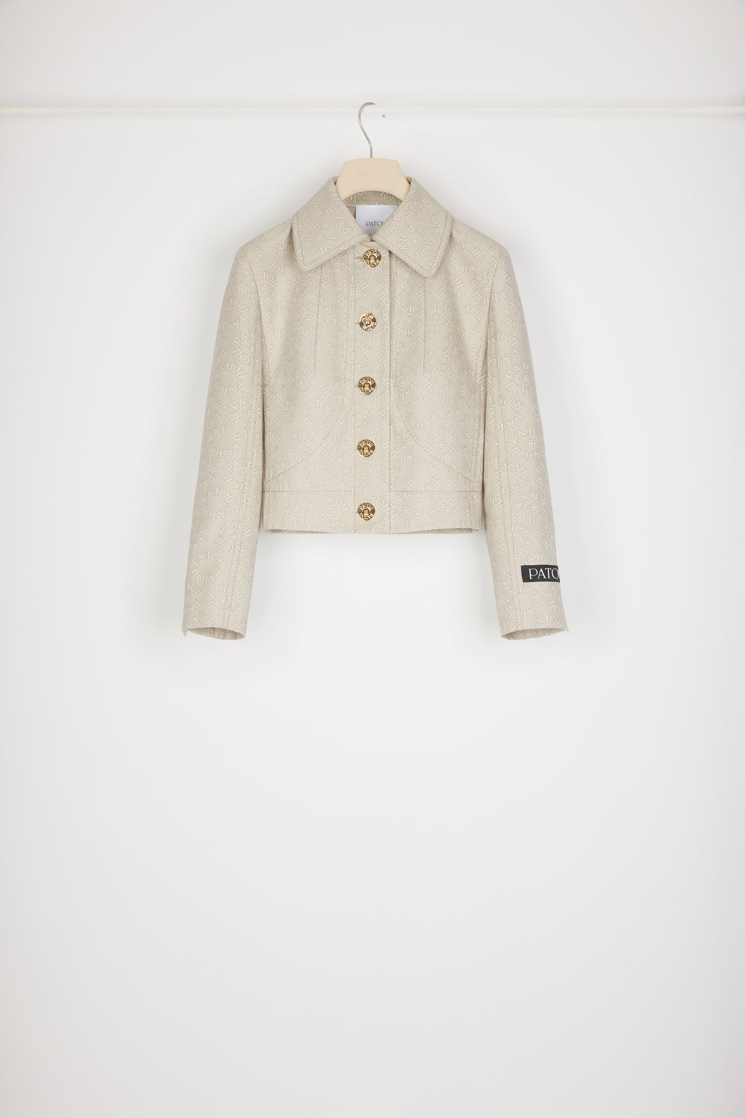 Patou JA029 veste tailleur jacquard Medallion