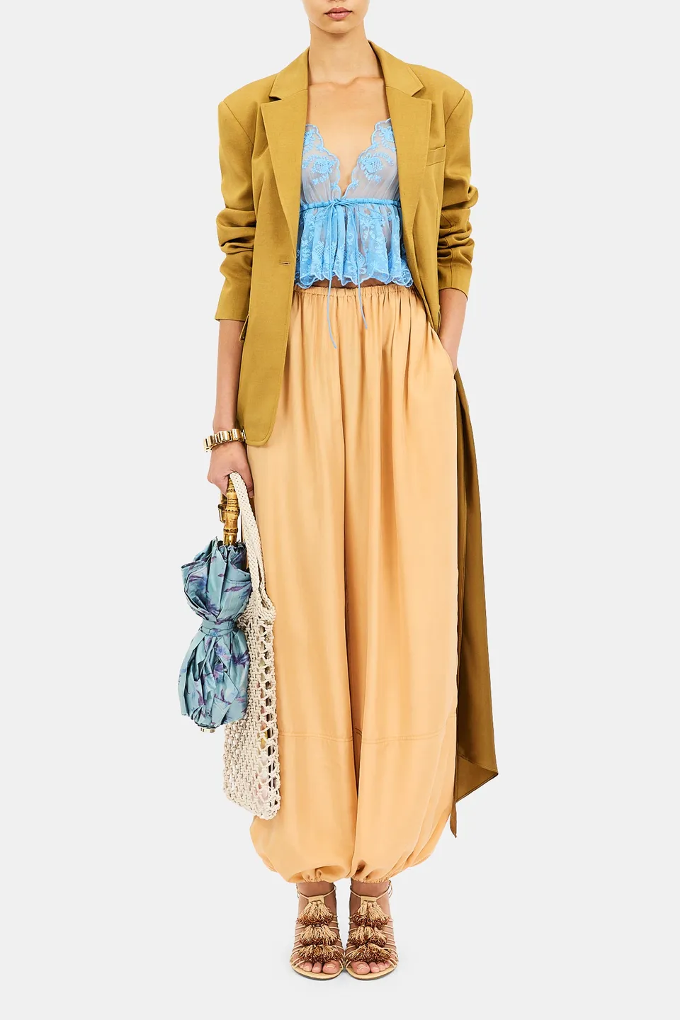 Ulla Johnson Sybil SP270503 blazer Hazel drapé