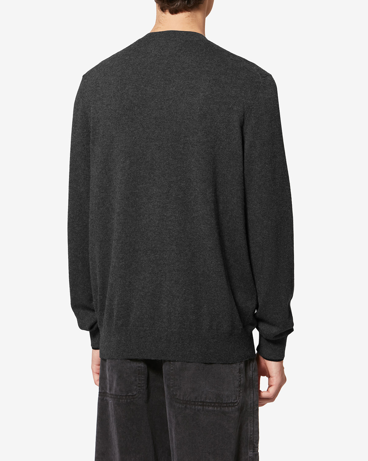 Isabel Marant Antea pull anthracite-noir coton-laine
