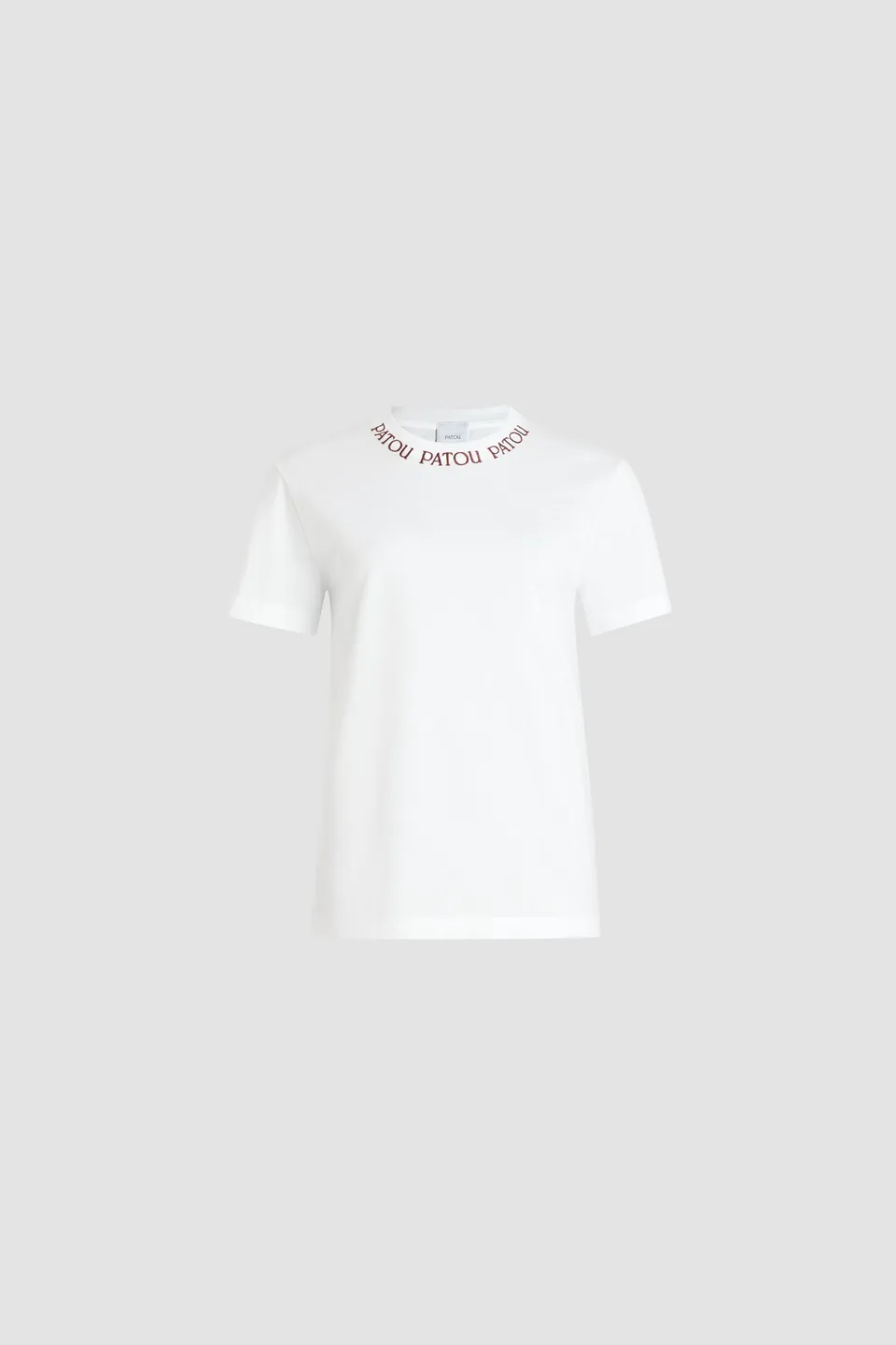 Patou H25JE1869999001W t-shirt coton bio blanc