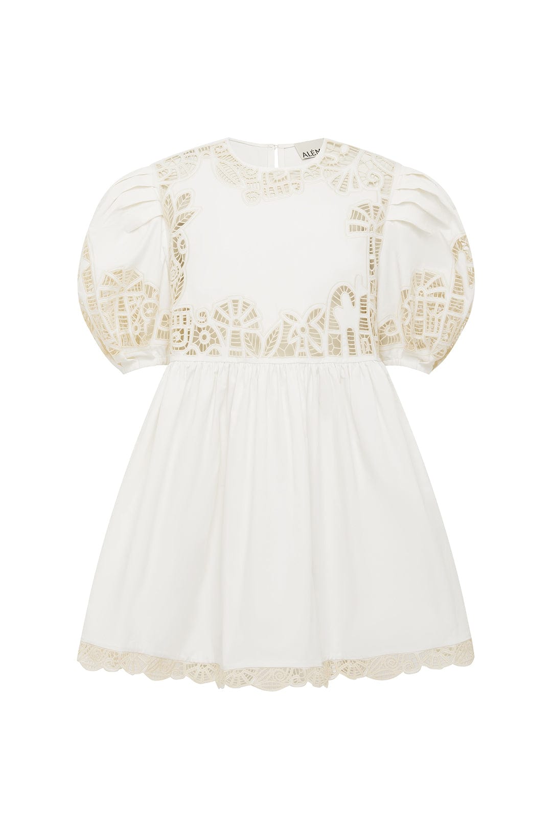 Alemäis Rosemary Embroidered Mini robe brodée coton taille 10