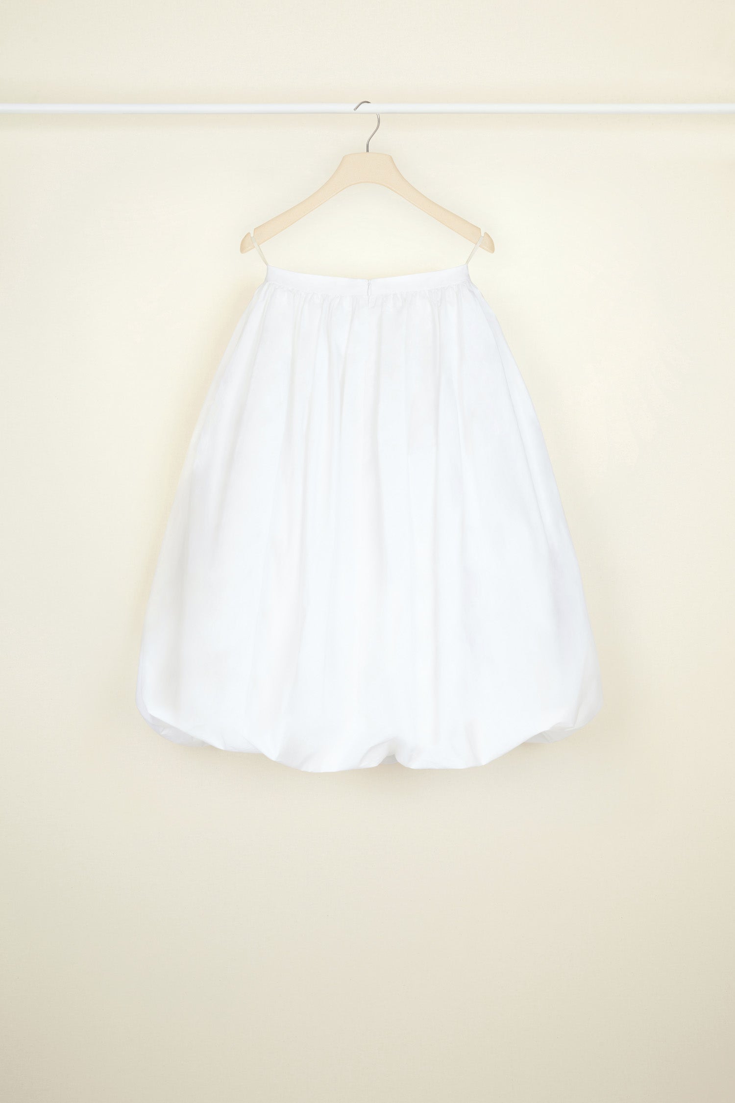Patou SK019 jupe boule blanche coton bio