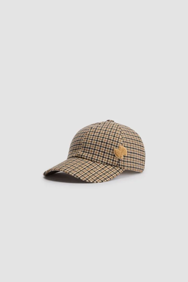 Patou Accessories JP cap casquette laine pied-de-poule S