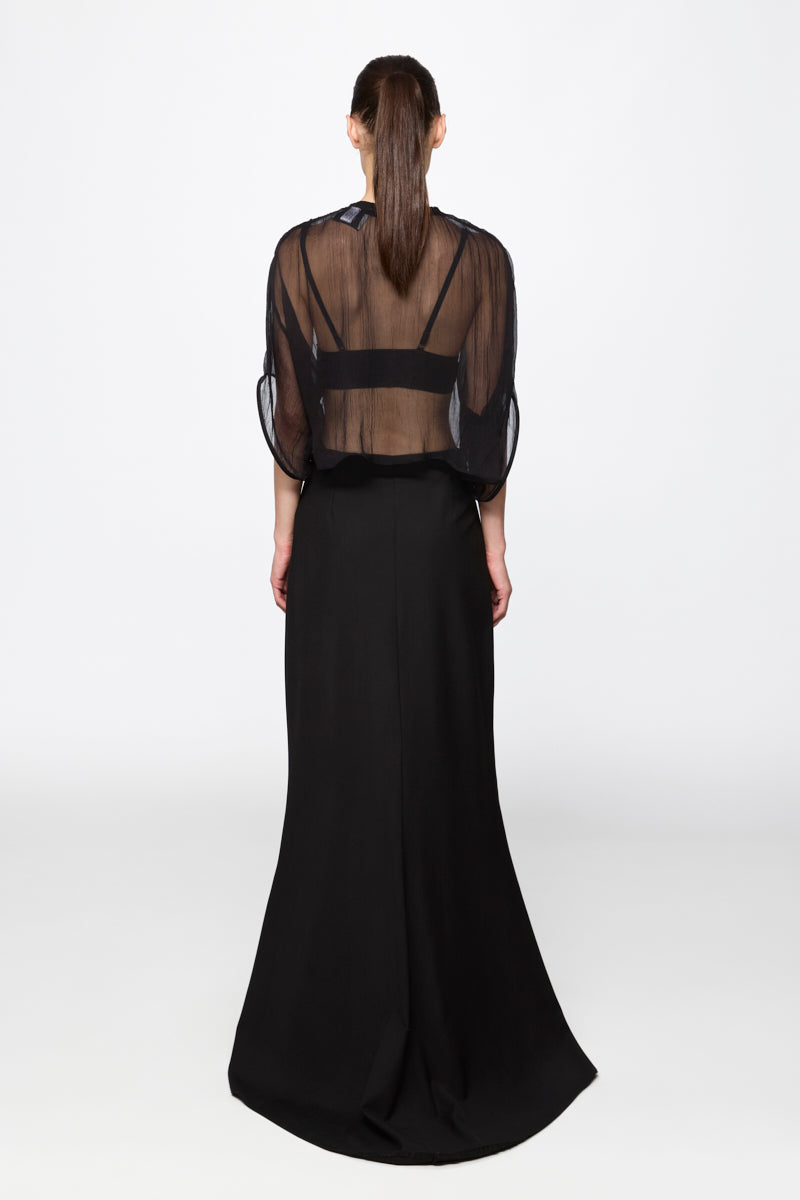 ATU Body Couture Tops and Jackets Top Noir Soie S/M