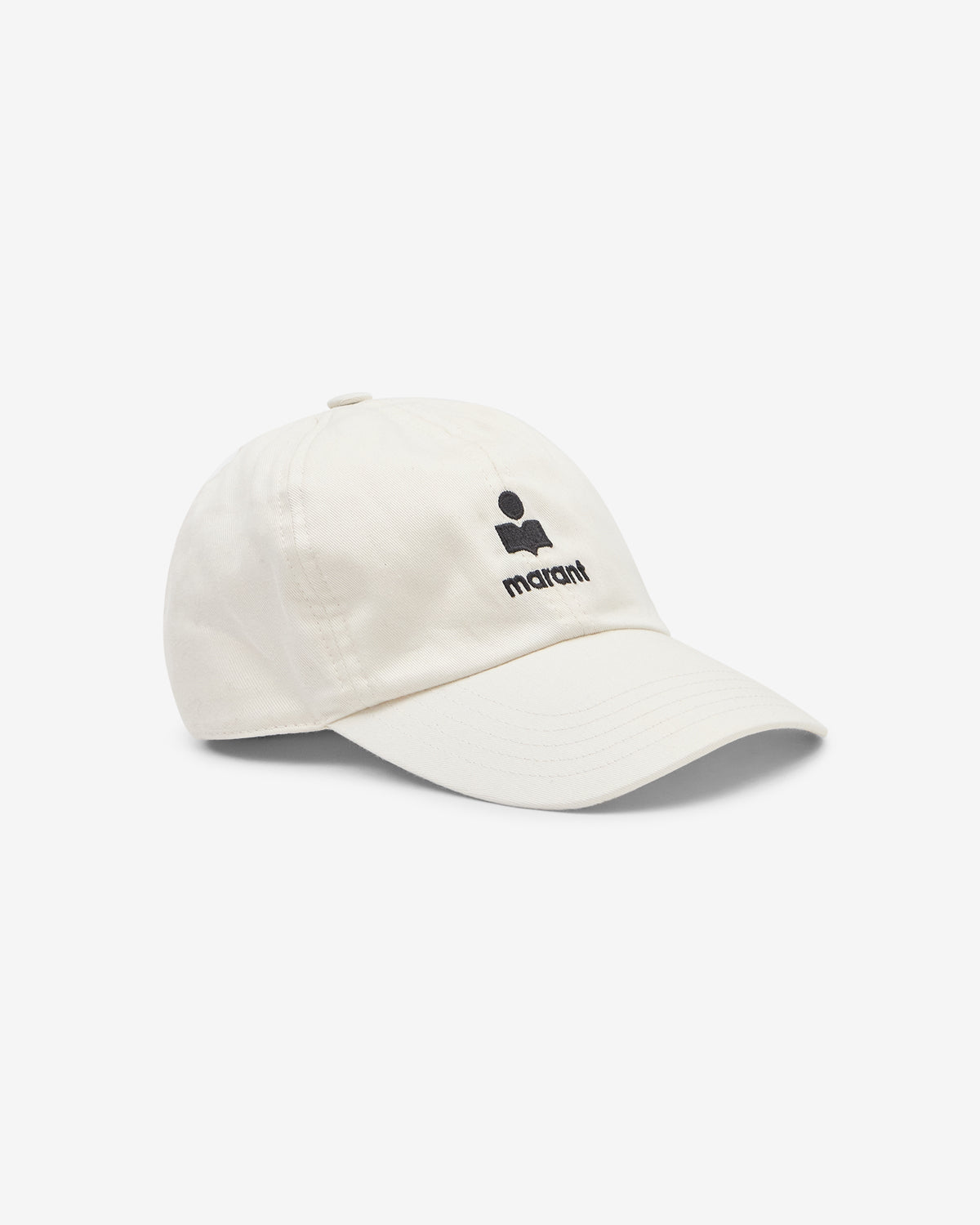 Isabel Marant Tomas CQ053XFA casquette coton écru-noir T57