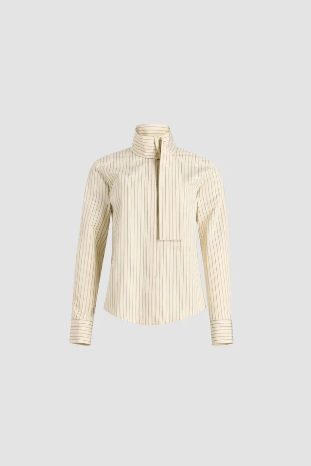 Patou BL04401905078 blouse coton snowberry stripes