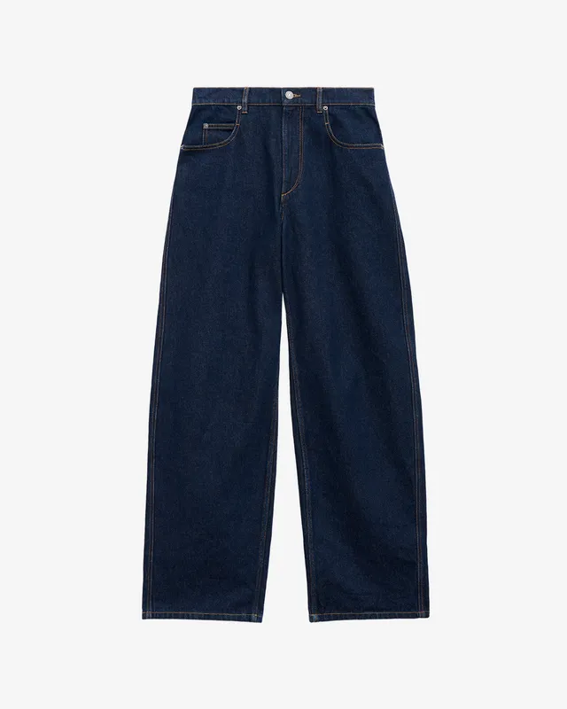 Isabel Marant Jameson jean foncé nuit denim brut