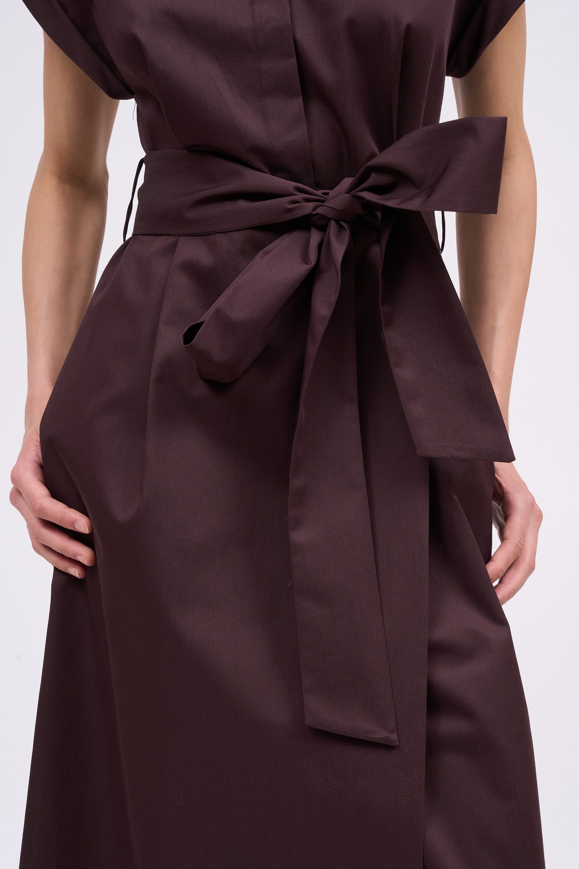 Paul & Joe Isadora robe chemise midi Ebène 38