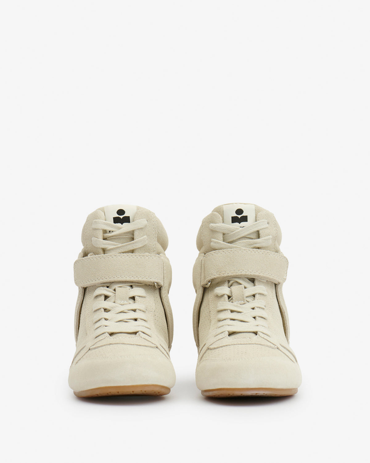 Isabel Marant Senny High baskets beige cuir suède