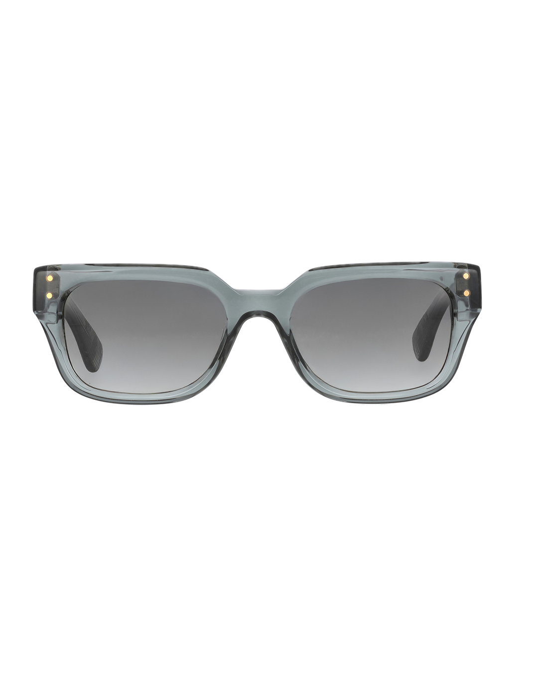 Paul & Joe Lunettes de soleil rectangulaires cristal gris vert catégorie 3