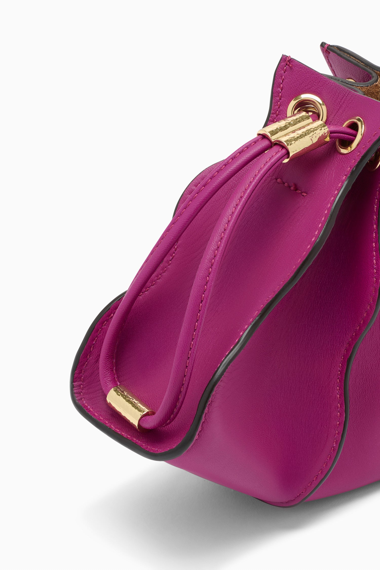 Ulla Johnson Adria PF261188 sac bandoulière cuir Orchid