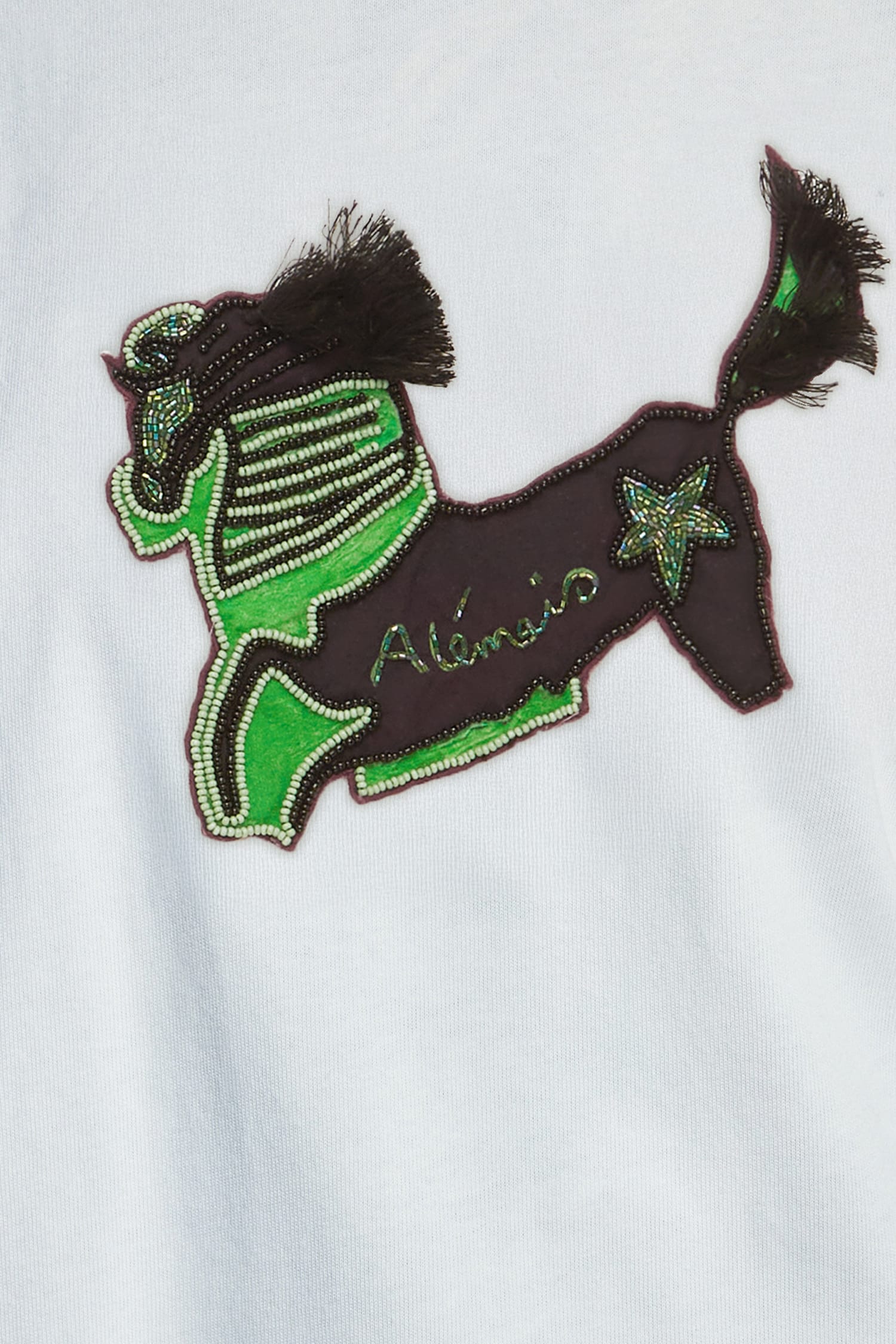 Alemais Tangible Love t-shirt coton bio brodé