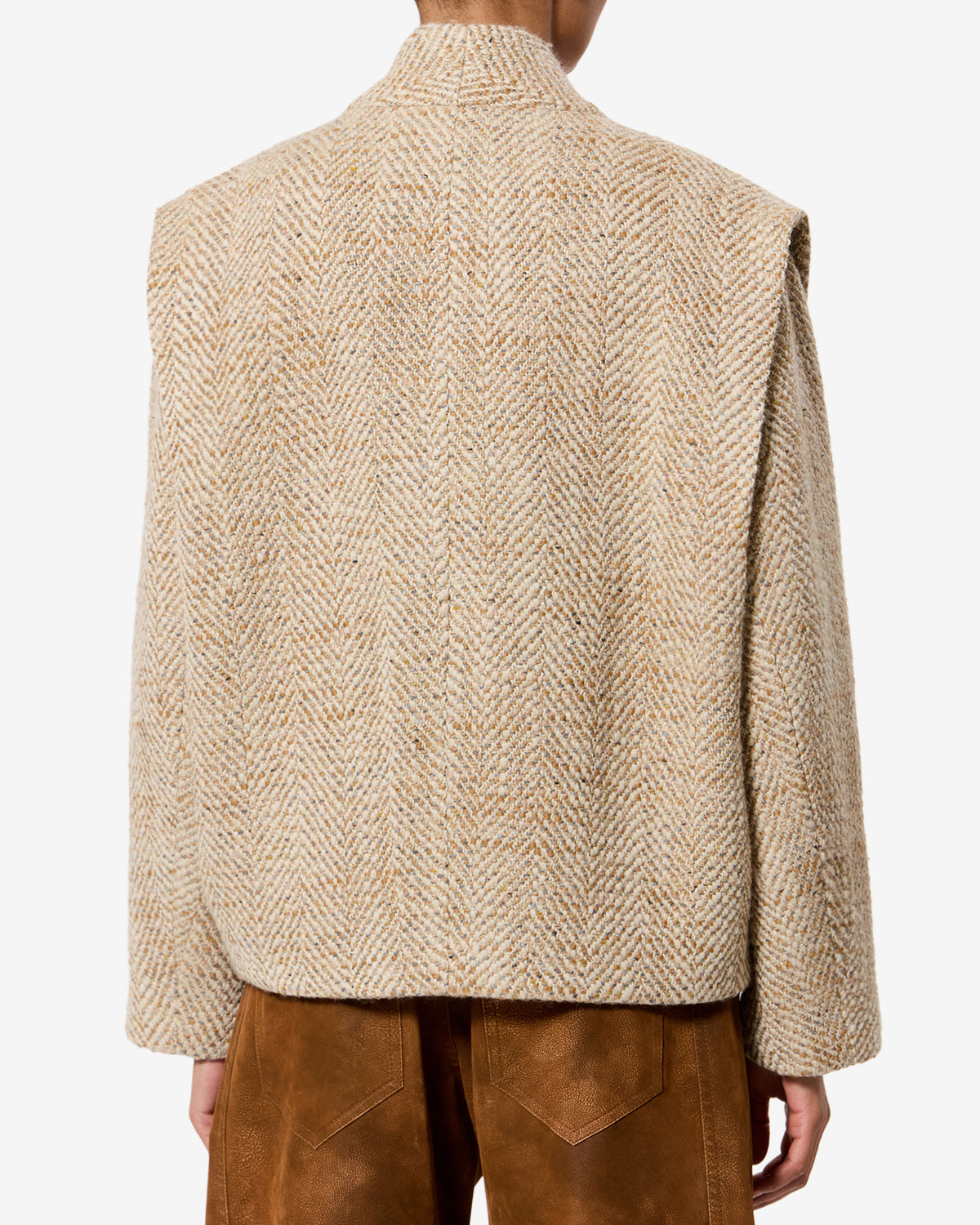 Isabel Marant Drogo veste tailleur beige