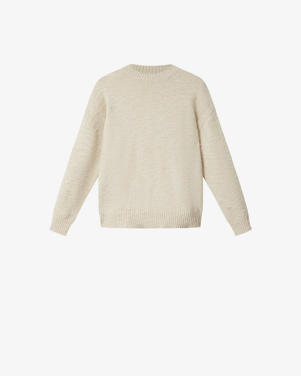 Isabel Marant Karl pull laine écru coupe large