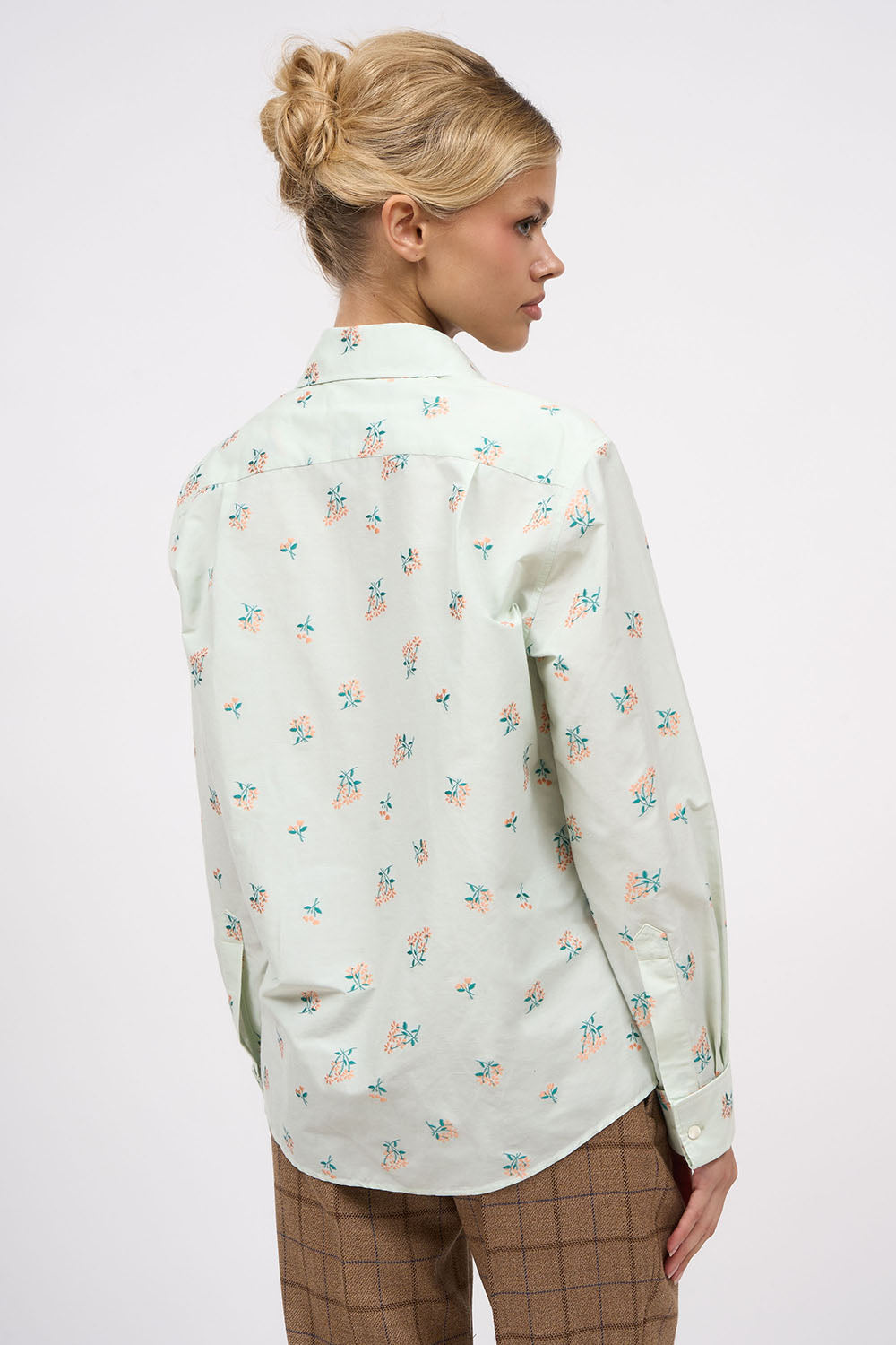 Paul & Joe Jasmin chemise jacquard popeline droite