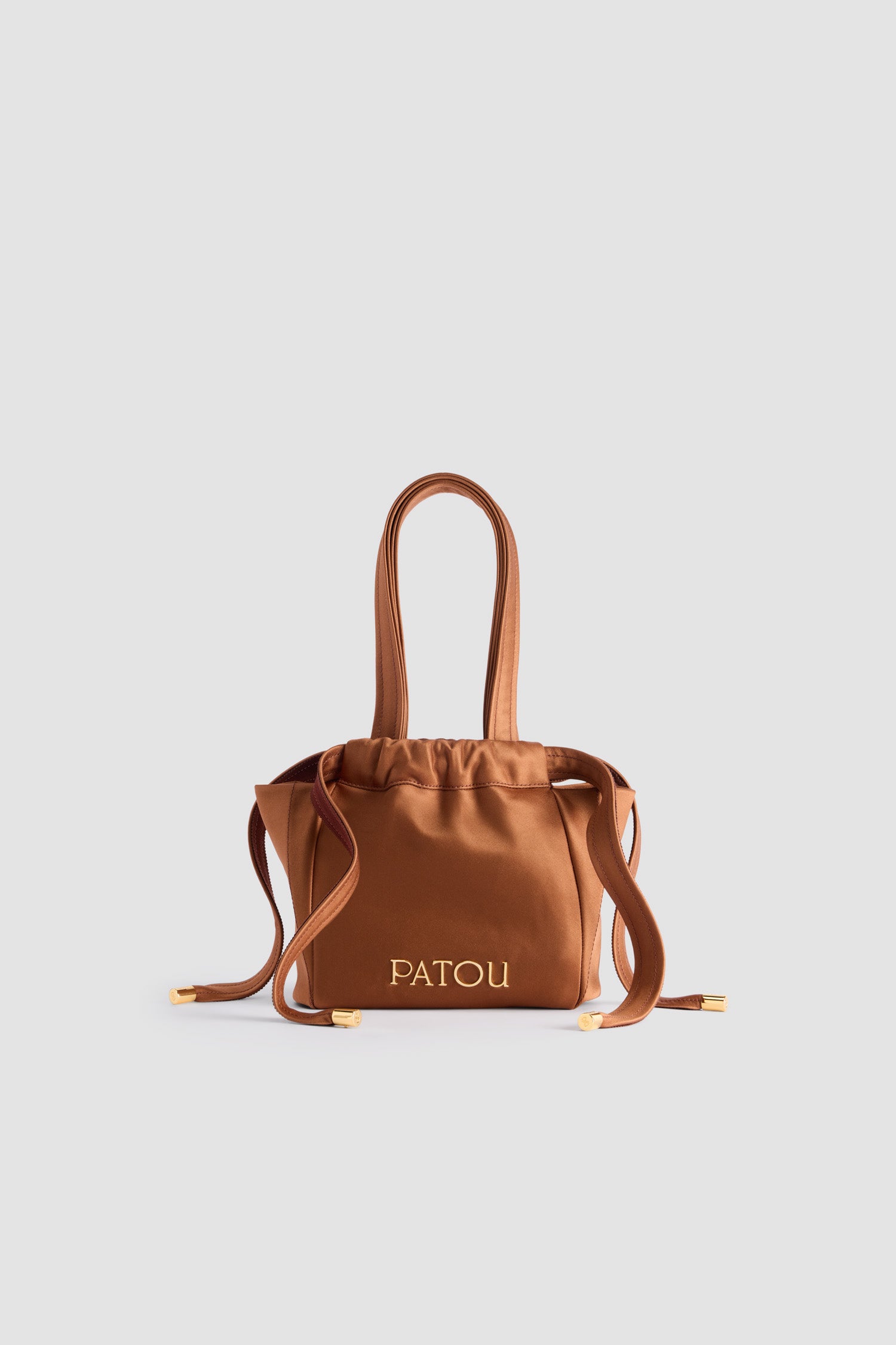 Patou pochette satin recyclé AC074 Autumn Leaf