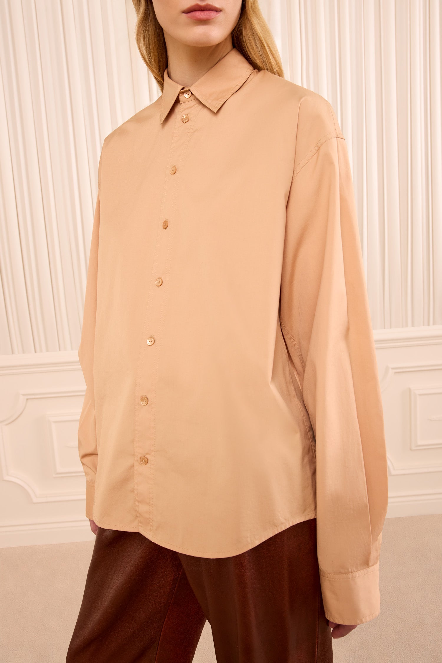Ulla Johnson Laia chemisier coton Powder